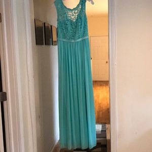 “Spa” Blue Bridesmaid Dress - David’s Bridal